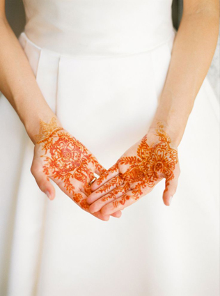 Вдохновение для невест: восточное искусство росписи мехенди 