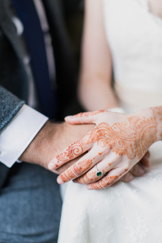 Вдохновение для невест: восточное искусство росписи мехенди 