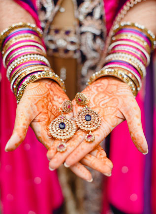 Вдохновение для невест: восточное искусство росписи мехенди 