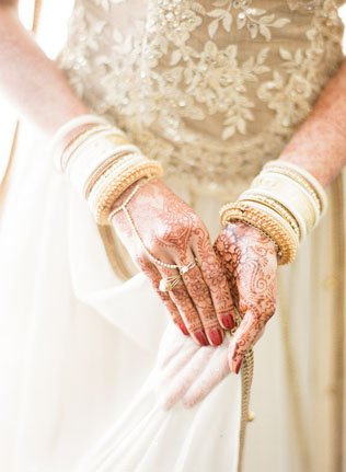 Вдохновение для невест: восточное искусство росписи мехенди 