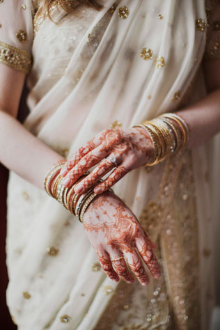 Вдохновение для невест: восточное искусство росписи мехенди 