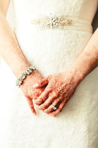 Вдохновение для невест: восточное искусство росписи мехенди 