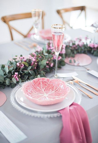 Идеальное сочетание: свадьба в розовых и серых тонах 