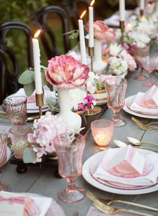 Идеальное сочетание: свадьба в розовых и серых тонах 