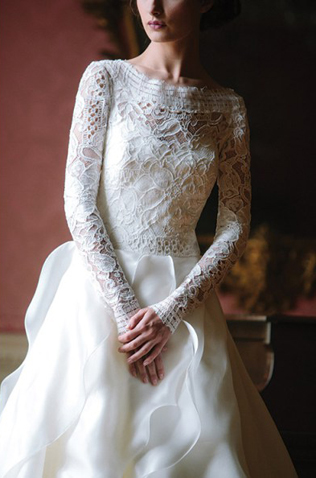 Коллекция свадебных платьев Sareh Nouri осень 2016 