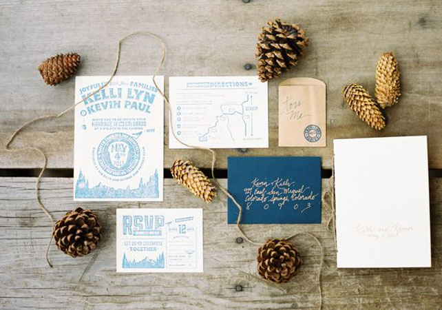 Свадьба в деталях: шишки в зимнем декоре 