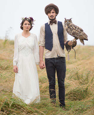 Дело в шляпе: головные уборы для жениха 