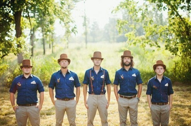 Дело в шляпе: головные уборы для жениха 