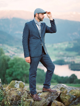 Дело в шляпе: головные уборы для жениха 