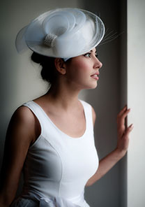 невеста в шляпке