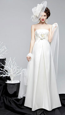 невеста в шляпке