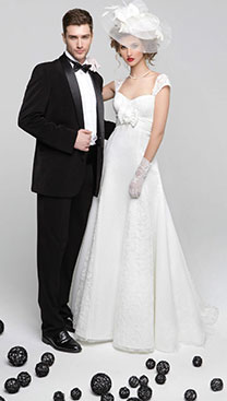 невеста в шляпке