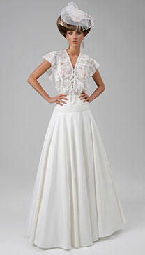 невеста в шляпке