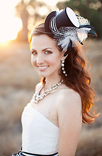 невеста в шляпке