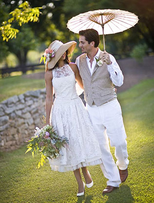 невеста в шляпке