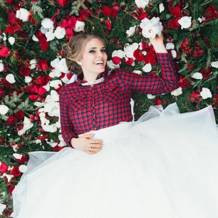 Вдохновение: шотландская клетка в декоре свадьбы