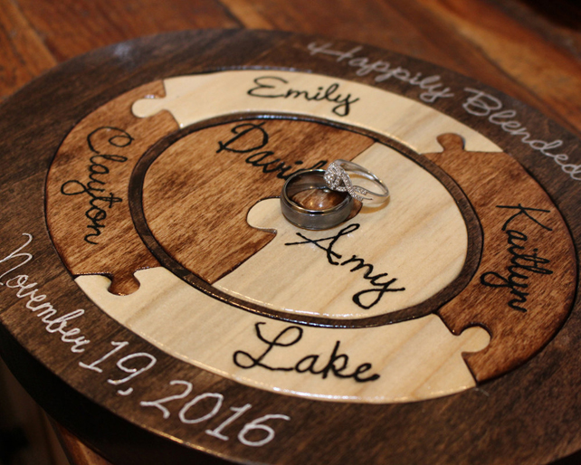 символическая свадебная церемония - мозаика