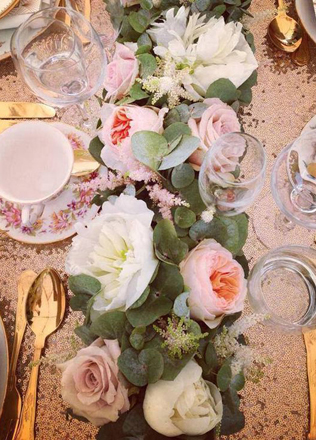 Стильные детали: текстурированные скатерти для свадьбы 