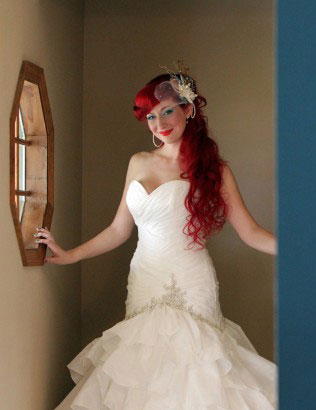 сказочная свадьба, образ невесты