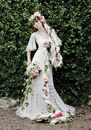 сказочная свадьба, образ невесты