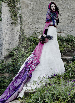 сказочная свадьба, образ невесты