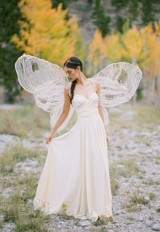 сказочная свадьба, образ невесты