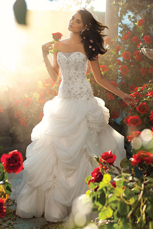 сказочная свадьба, образ невесты