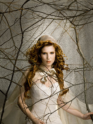 сказочная свадьба, образ невесты