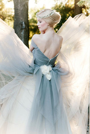 сказочная свадьба, образ невесты