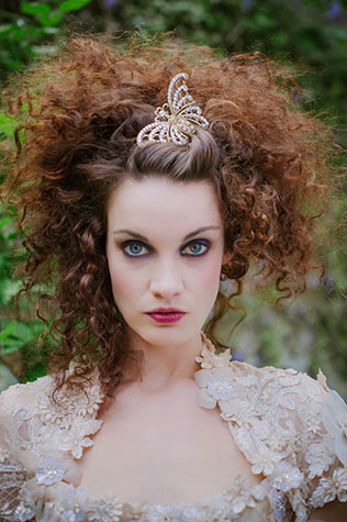 сказочная свадьба, прическа и макияж