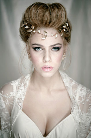 сказочная свадьба, прическа и макияж