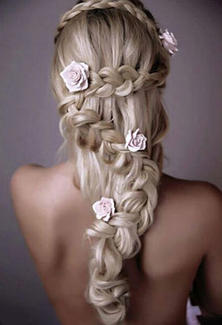 сказочная свадьба, прическа и макияж невесты