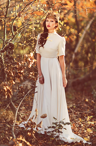 сказочная свадьба, невеста в короне