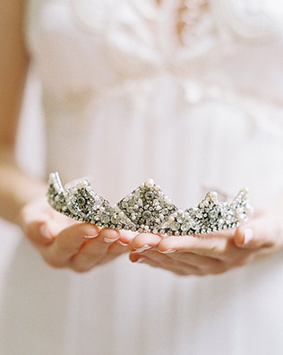 сказочная свадьба, невеста в короне