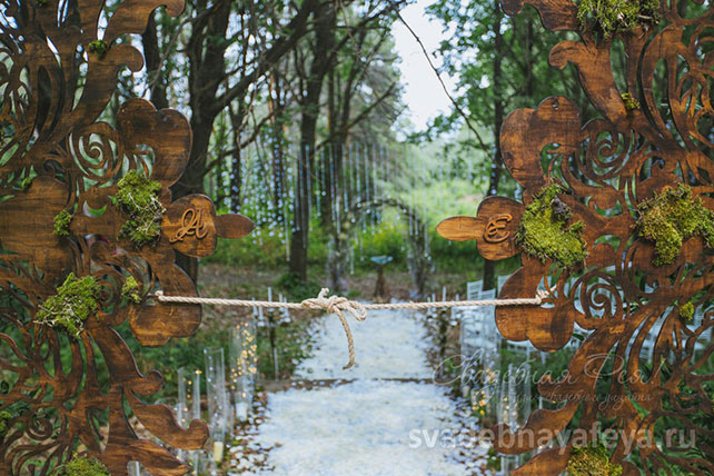 сказочная свадьба, место торжества