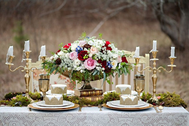 сказочная свадьба, декор