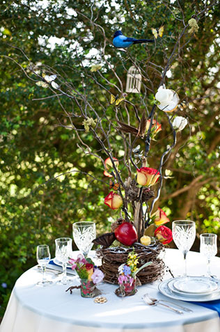 сказочная свадьба, декор