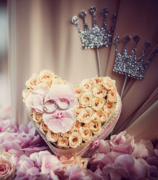 сказочная свадьба, декор