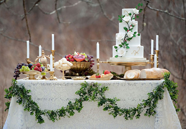 сказочная свадьба, декор