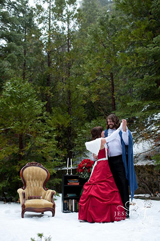 сказочная свадьба, фотосессия