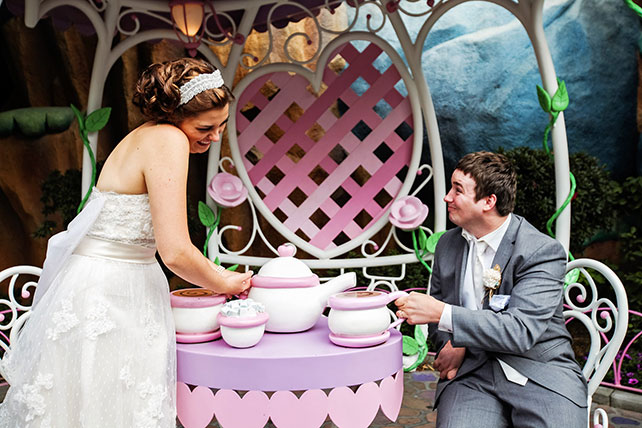 сказочная свадьба, фотосессия