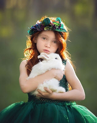 сказочная свадьба, цветочные девочки