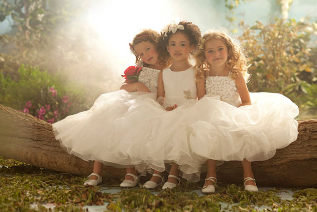 сказочная свадьба, цветочные девочки