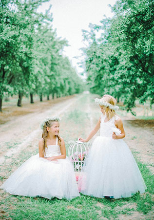сказочная свадьба, цветочные девочки