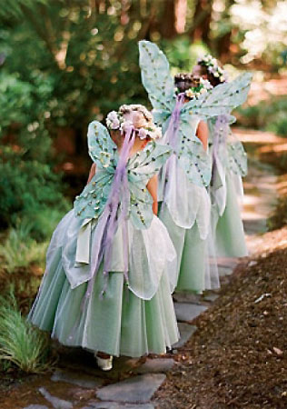 сказочная свадьба, цветочные девочки
