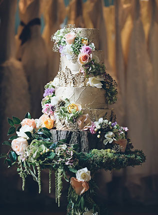 сказочная свадьба, торт