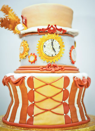 сказочная свадьба, торт