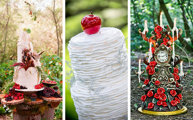 сказочная свадьба, торт