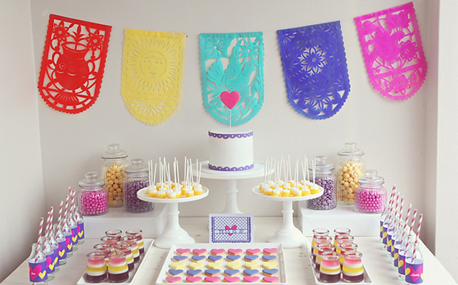 Сладкий стол яркий