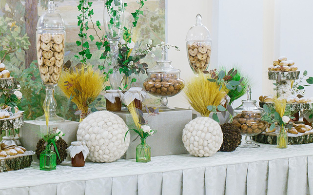 Сладкий стол белый